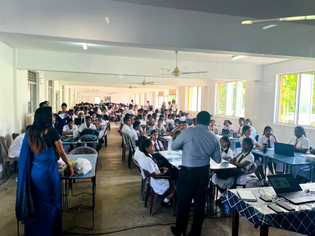 Innovative Learning: IIT's IoT Seminar Captivates 200+ A/L Students at Mahinda Rajapaksha College